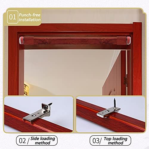 Pengfei Beaded Curtain Natural Wooden Door Decor