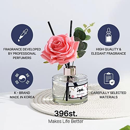 396 St Rose Flower Reed Diffuser Set 200ml