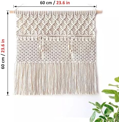 Macrame Curtains Cotton Macrame Wedding Backdrop Doorway Drapes