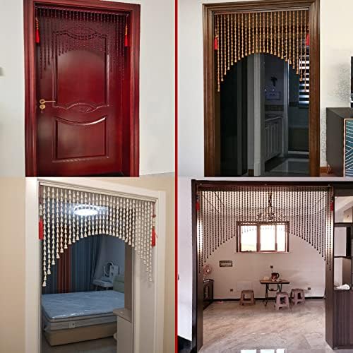 KDDEON Wooden Beads Door String Curtain