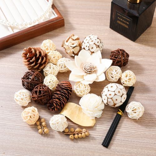 Vanilla Scented Potpourri Bowl Fillers Home Fragrance Decor