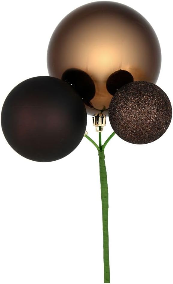 Vickerman Chocolate Ornament Pick 1
