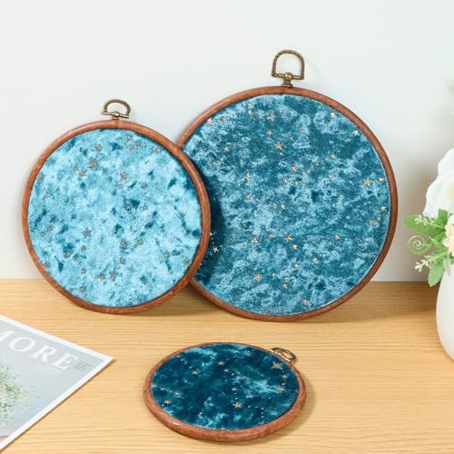 3Pcs Corduroy Pin Display Board Vintage Brooch Holder