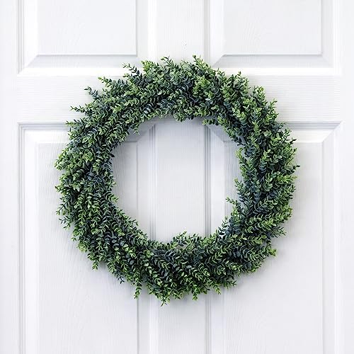 Nearly Natural 20in Artificial Eucalyptus Wreath