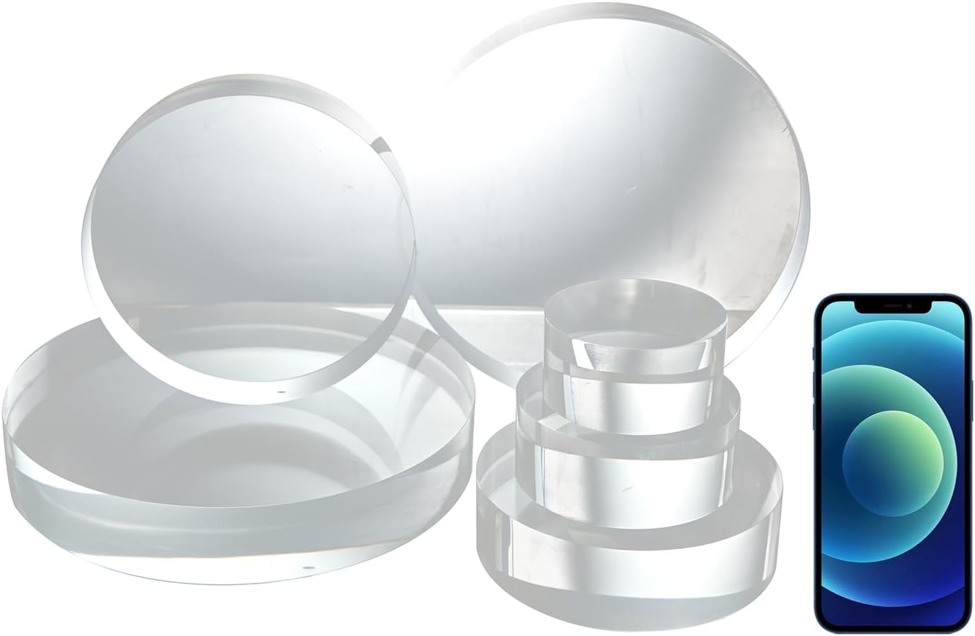 CiaoHER Acrylic Display Pedestal 4 x 2