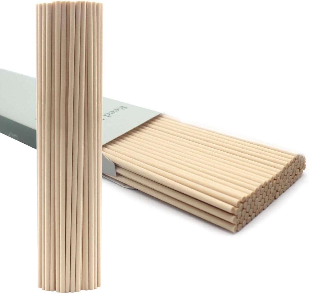 100PCS Thick Reed Diffuser Sticks 12 Inch for Home Fragrance