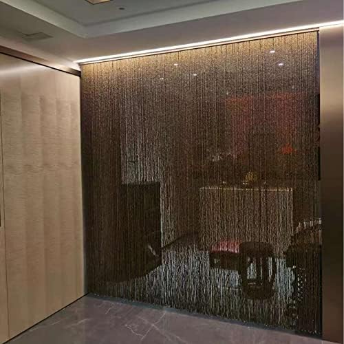 Handmade Bamboo Door Curtain with Wooden Beads