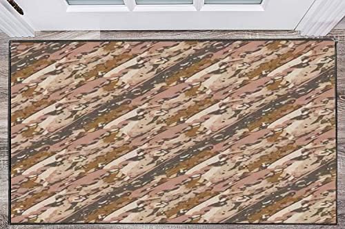 Modern 3D Area Rug Faux Cotton Non-Slip Extra Large Size
