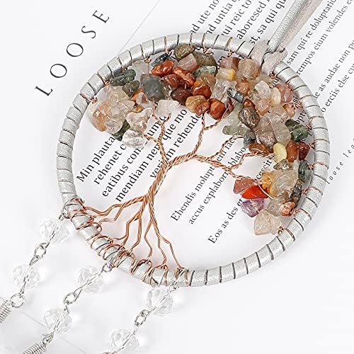 Alynsehom Dream Catcher Car Mirror Pendant 35 Inch