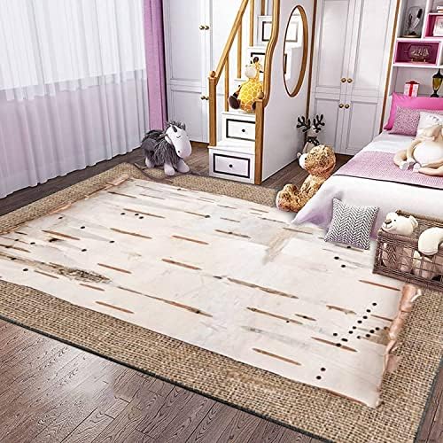 Modern 3D Print Area Rug for Living Room and Home Decor