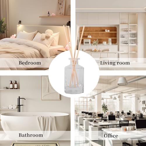 YISOWUH Reed Diffuser Sticks 120PCS 19cm Beige Rattan Replacement