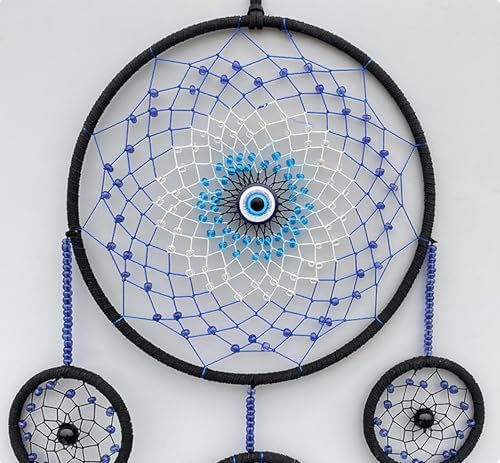 Jiyamony Evil Eye Dream Catcher Wall Hanging for Home Decor