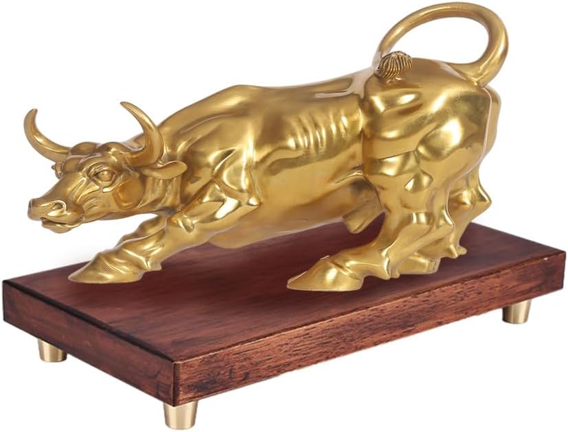 GOLDY WENDY Rectangular Wooden Tray Pedestal Base
