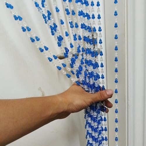 Beaded Curtain Doorway Star Acrylic Hanging Decor