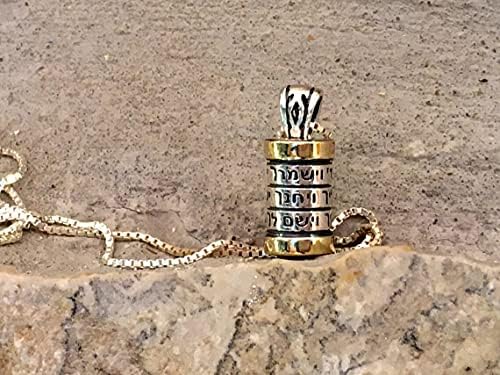Baltinester Kabbalah Mezuzah Pendant Necklace