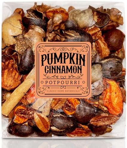 Pumpkin Cinnamon Fall Potpourri Bag - Cozy Autumn Scent
