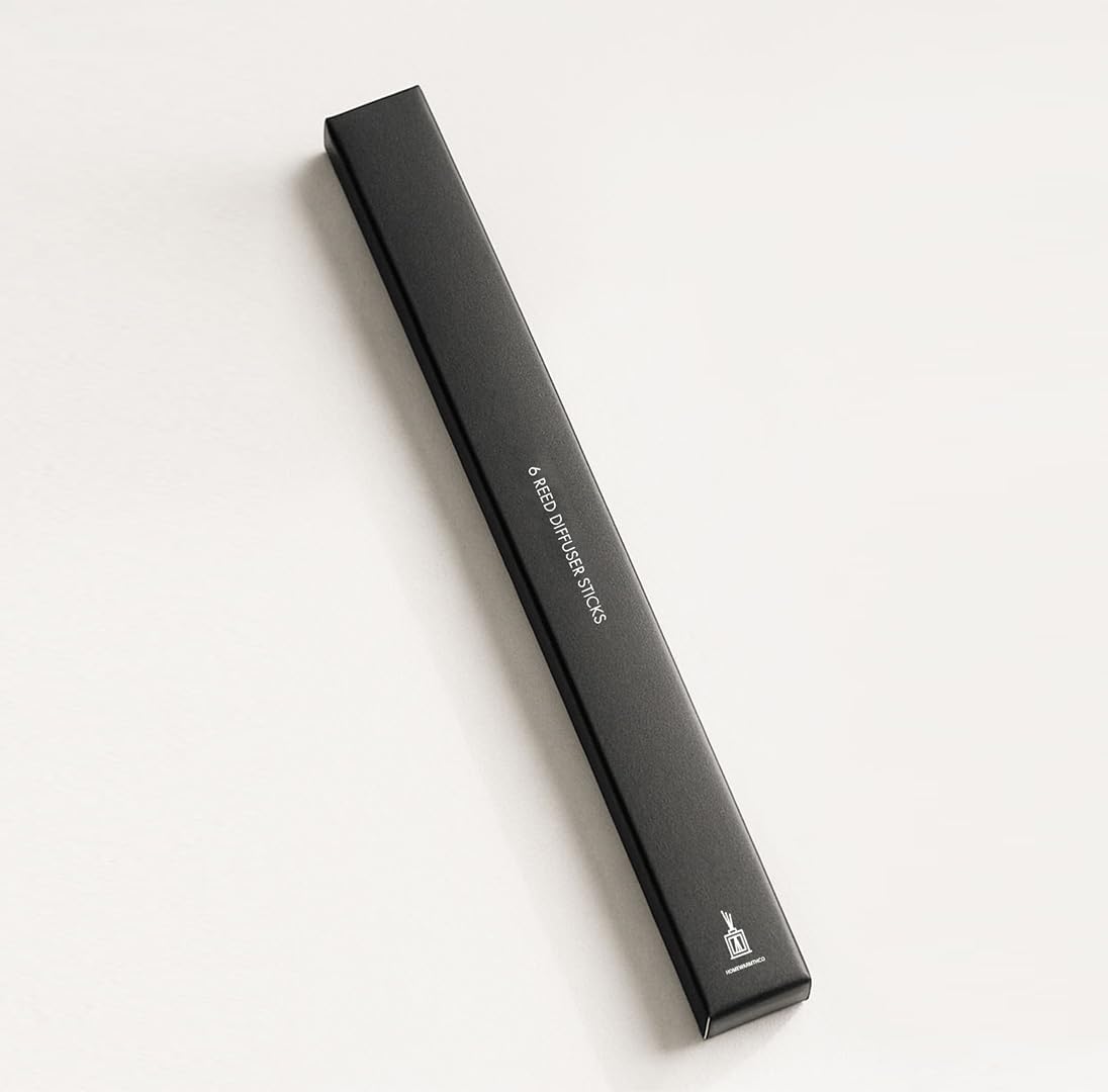 6 Pack Black Reed Diffuser Sticks 75in x 35mm