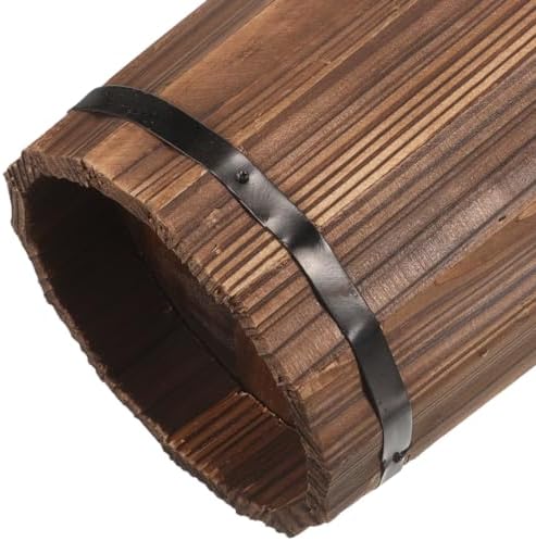 ABOOFAN Wooden Umbrella Stand for Entryway Rustic Cane Holder Decorative