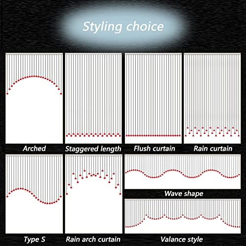 Tophacker Beaded Curtain Natural Wooden Beads Door String