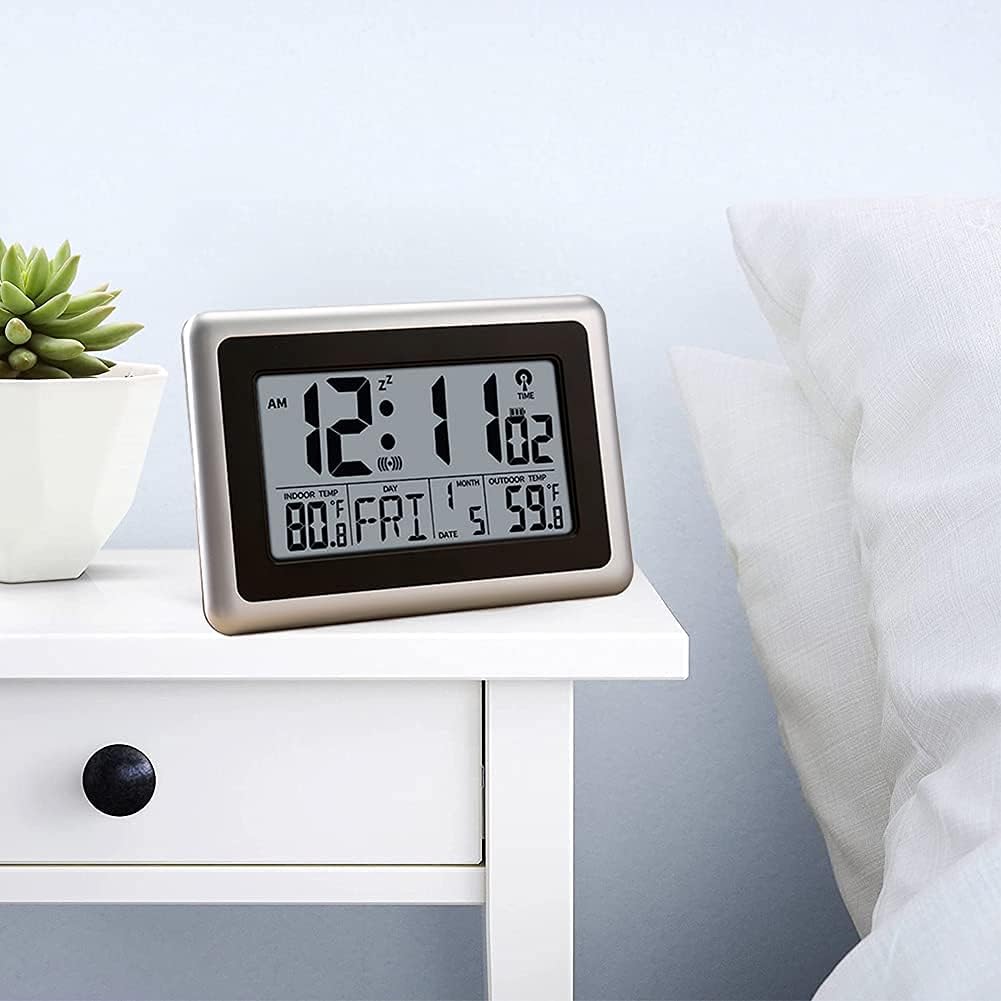 UMEXUS Atomic Digital Clock with Temperature and Alarm