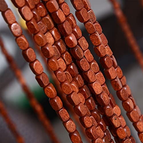 27 Strands Brown Wood Beaded Curtain Panels