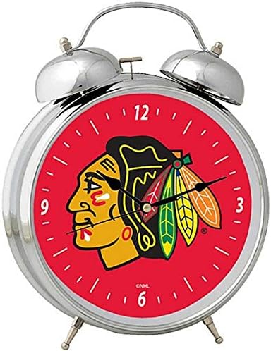 Great American Blackhawks Twin Bell Alarm Clock 1