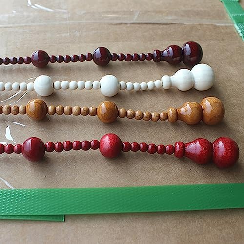 NESLAY Wooden Beaded Curtains Room Divider
