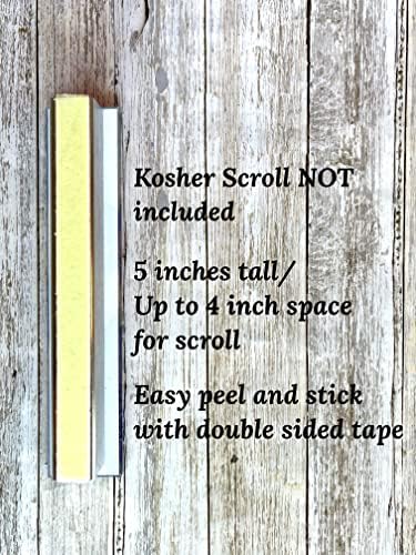 Childrens Mezuzah Scroll Case with Unicorn Design