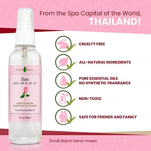 Rose Linen Room Spray Natural Home Fragrance