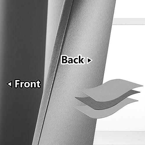 AOSKY Door Curtains for Privacy and Light Blocking