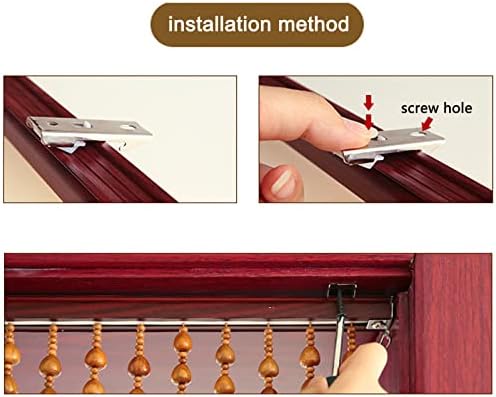 KDDEON Wooden Bead Curtain for Home Decor