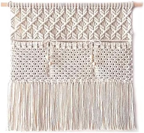 Macrame Curtains Cotton Macrame Wedding Backdrop Doorway Drapes