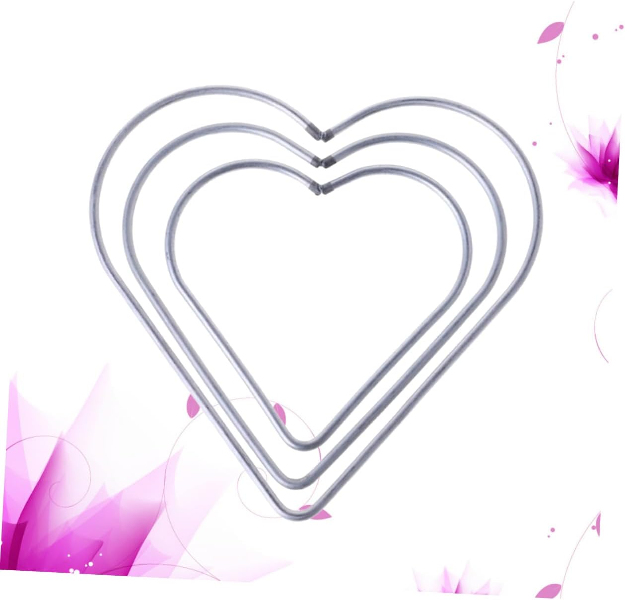 Heart Shaped Macrame Dreamcatcher Metal Ring Hoop