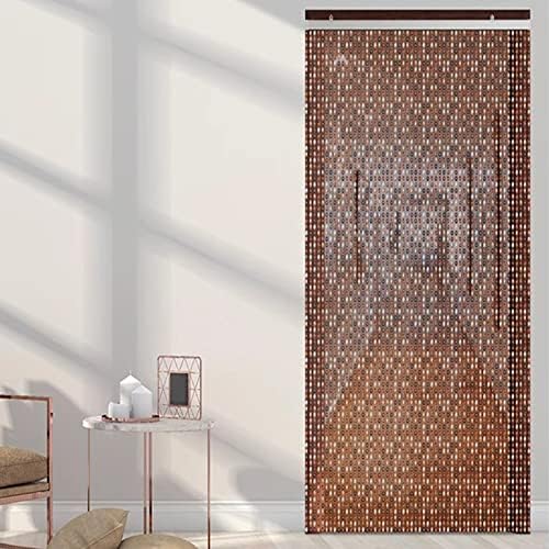 EMYJAY Green Beaded Door Curtain 80x180cm