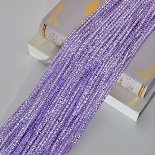 Purple Crystal Glass Bead Curtain for Doorways