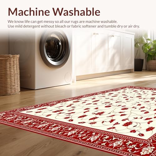 Ultra Soft 3x5 Area Rug Non Slip and Stain Resistant