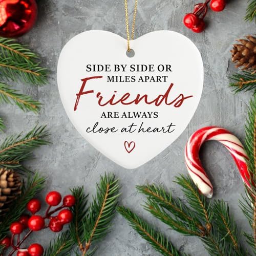 Unique Friendship Ornament for Best Friends