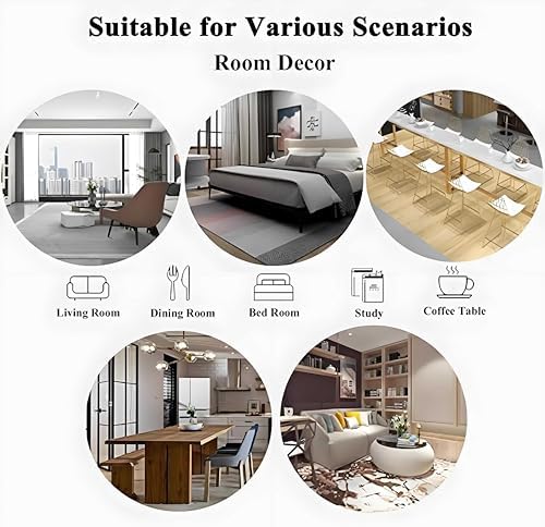 Rustic Bear Runner Rug 2x7ft Vintage Cozy Hallway Decor