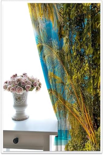 Homxi Blackout Curtains Set of 2 for Balcony and Dining Room