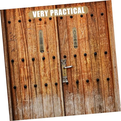 2pcs Metal Mezuzah Door Decor Holy Scroll for Home Blessing and Protection