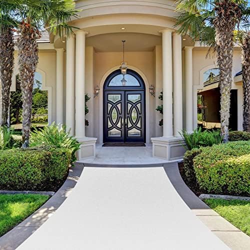 Boao 20x23 Ft Neoprene Carpet Runner Reusable Non Slip Rubber Backed Floor Runner