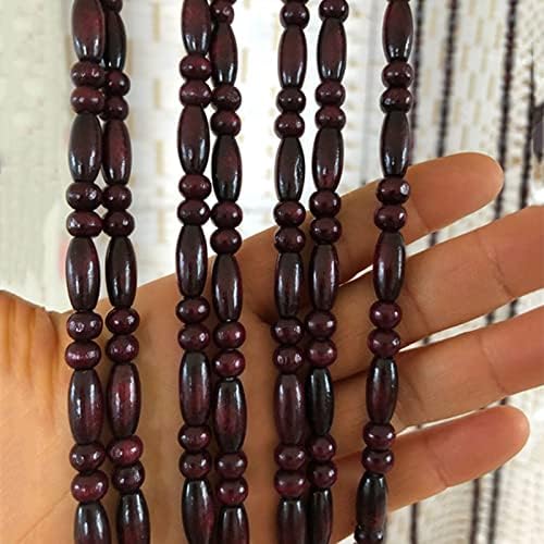 Wood Beaded Door Curtains for Bedroom and Entryway
