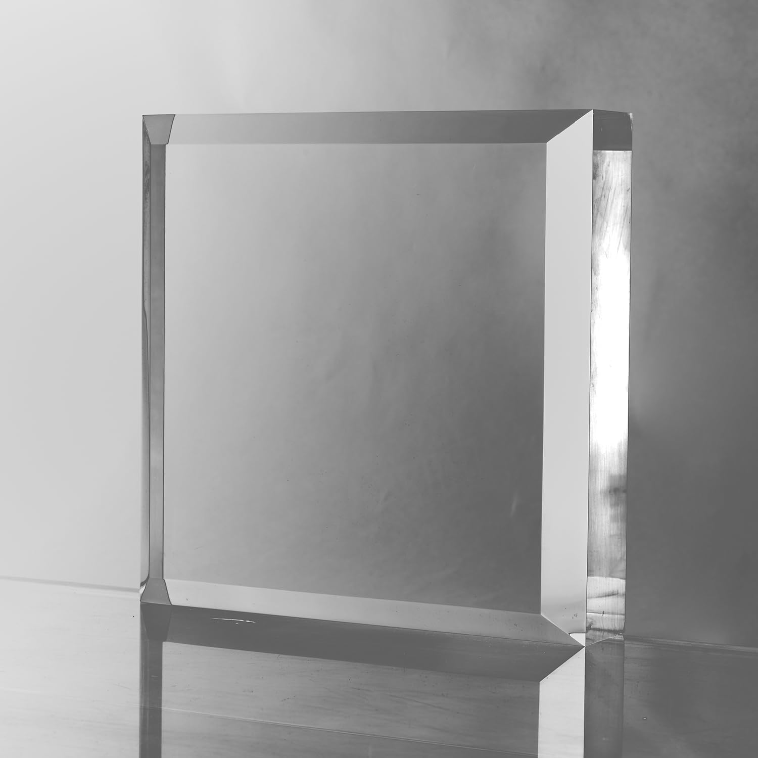 CiaoHER 2in Beveled Acrylic Display Pedestal Stand Riser