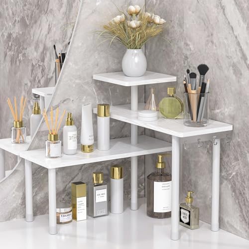 JayRex 3 Tier Bathroom Corner Shelf Organizer