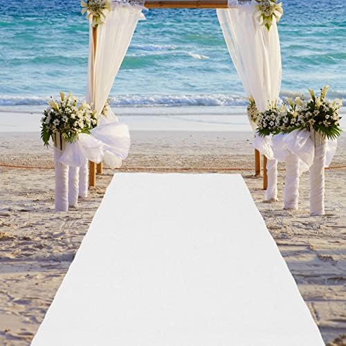 Boao 20x23 Ft Neoprene Carpet Runner Reusable Non Slip Rubber Backed Floor Runner