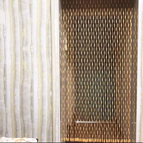 Beaded Door Curtains Wooden Bead String Room Divider - 41 Strands