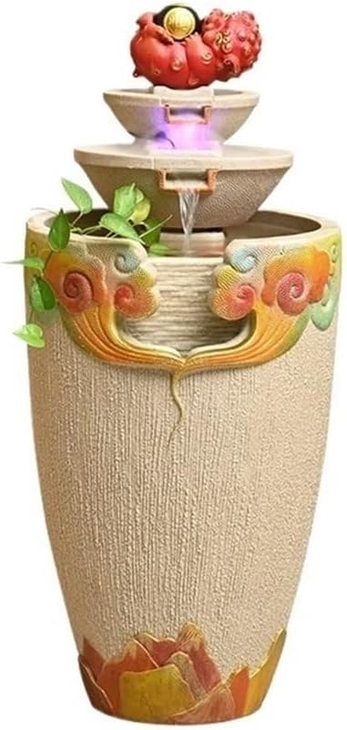 Cascading Rock Outdoor Water Fountain for Relaxation