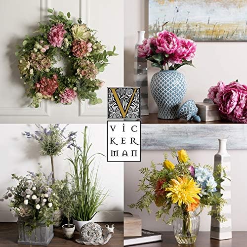 Vickerman 30 Inch Artificial Green Lace Fern Wreath