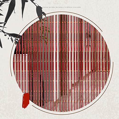 Bamboo Beaded Door Curtain for Privacy and Decor