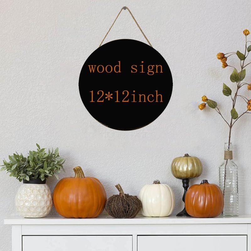 ONNOA 12x12 Wood Welcome Sign for Front Door Decor